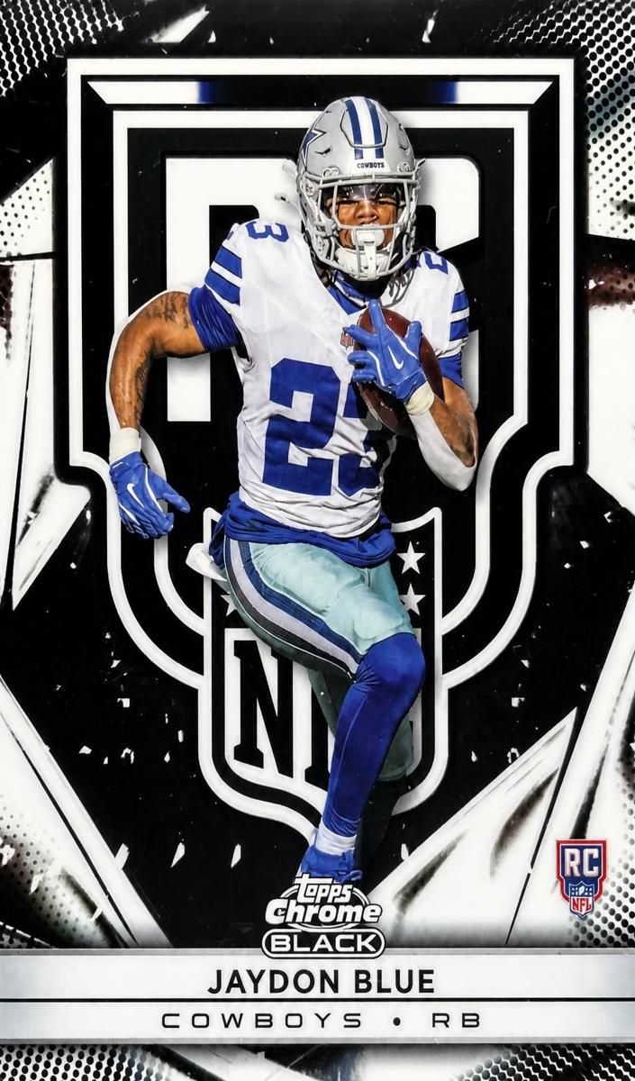 2025 Topps Chrome Black Jaydon Blue #RV-7 card
