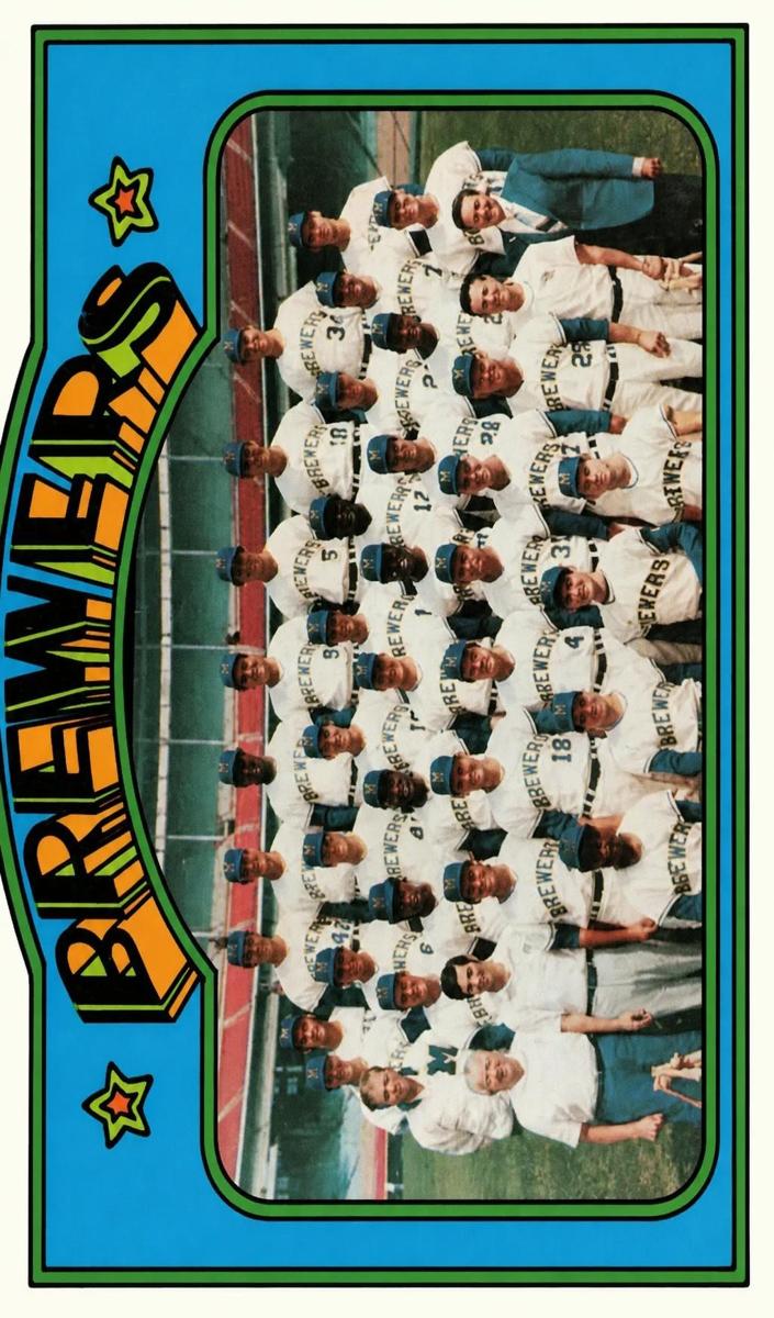 1972 Topps Milwaukee Brewers #106 card