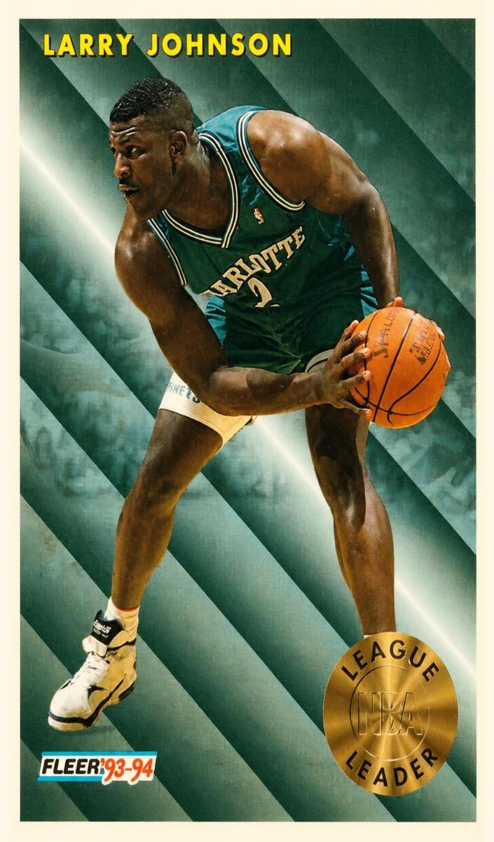1993 Fleer Larry Johnson #223 card