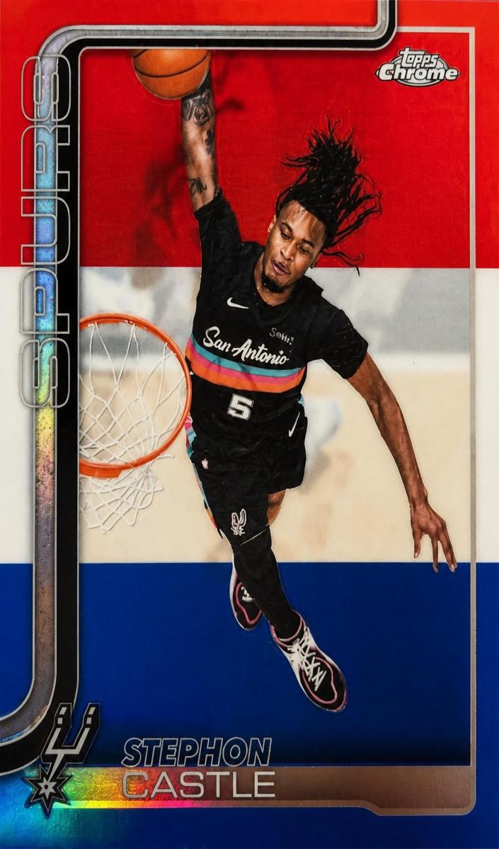 2025 Stephon Castle [Red White and Blue Refractor] #82