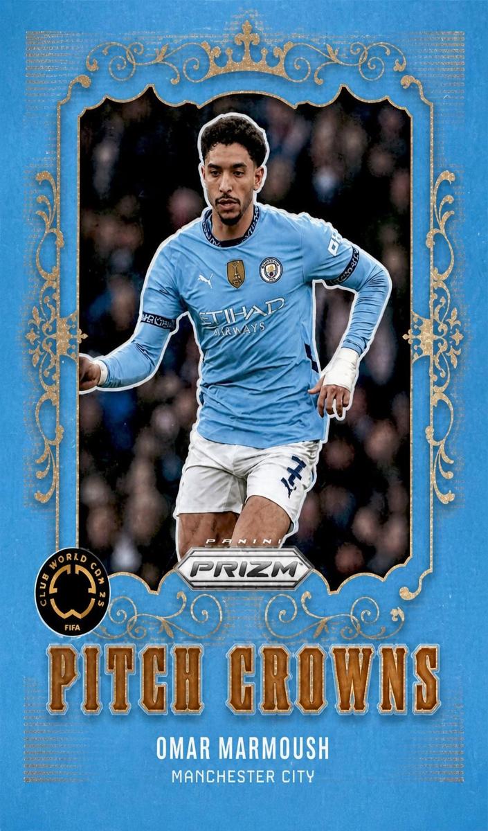 2025 Panini Prizm FIFA Club World Cup Omar Marmoush #14 card