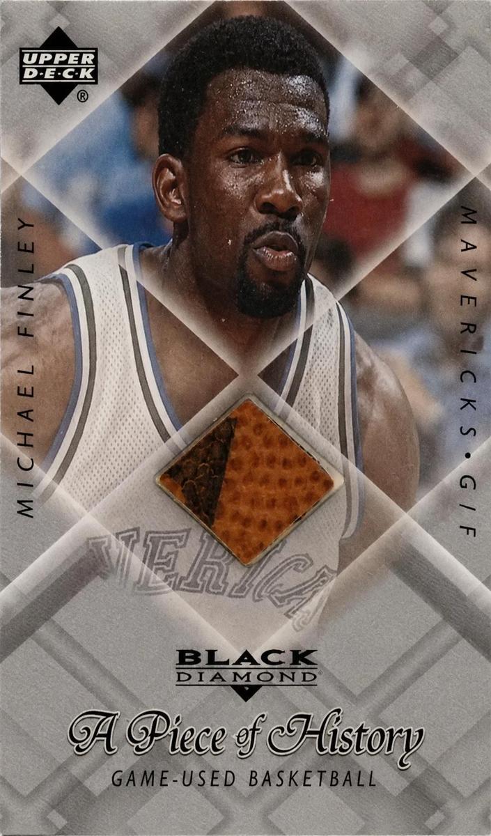 1999 Upper Deck Black Diamond Michael Finley #MF card