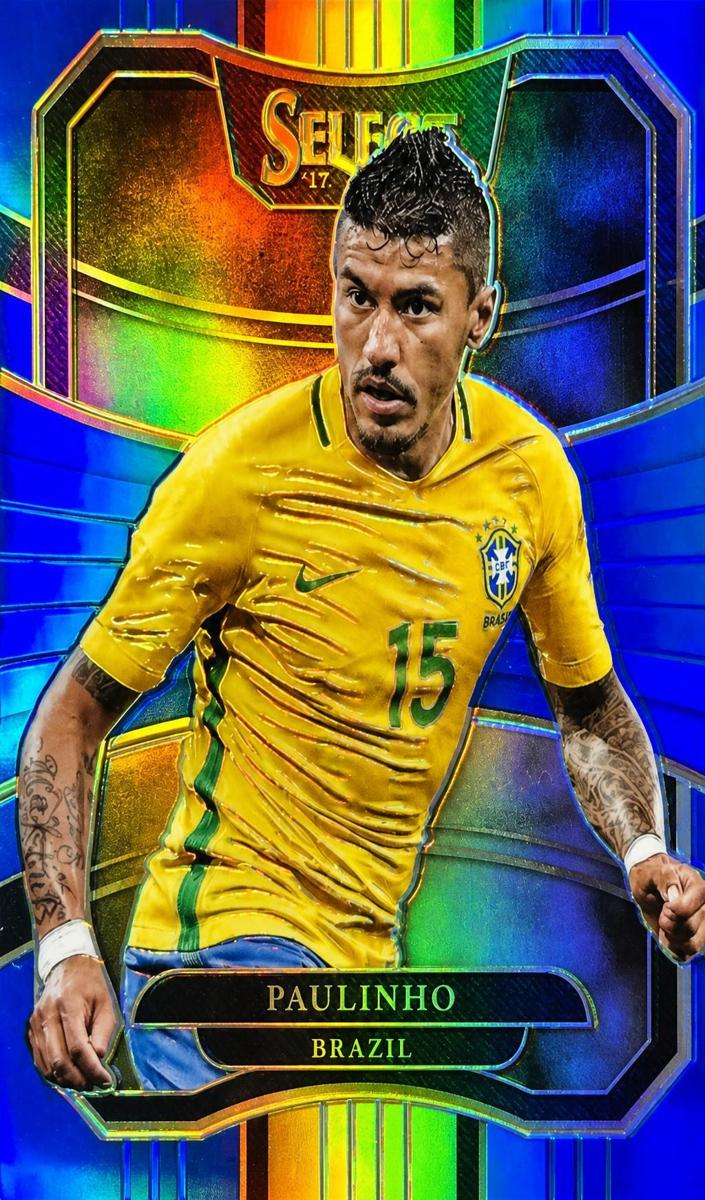 2017 Panini Select Paulinho [Blue] #44 card
