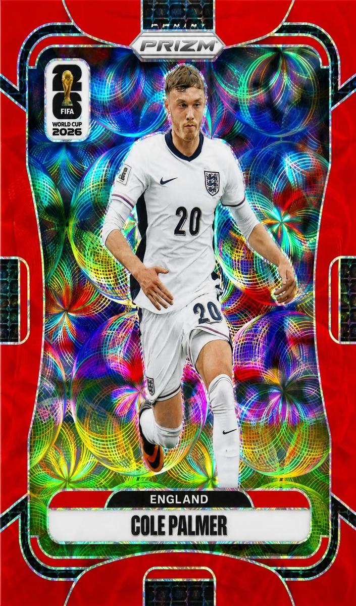 2026 Panini Prizm FIFA World Cup Cole Palmer [Red] #112 card