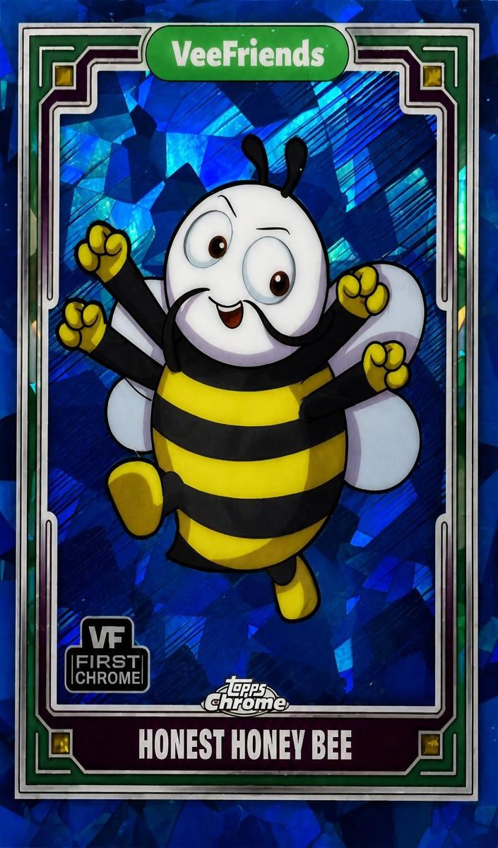 2025 Honest Honey Bee [Gold Refractor] #69