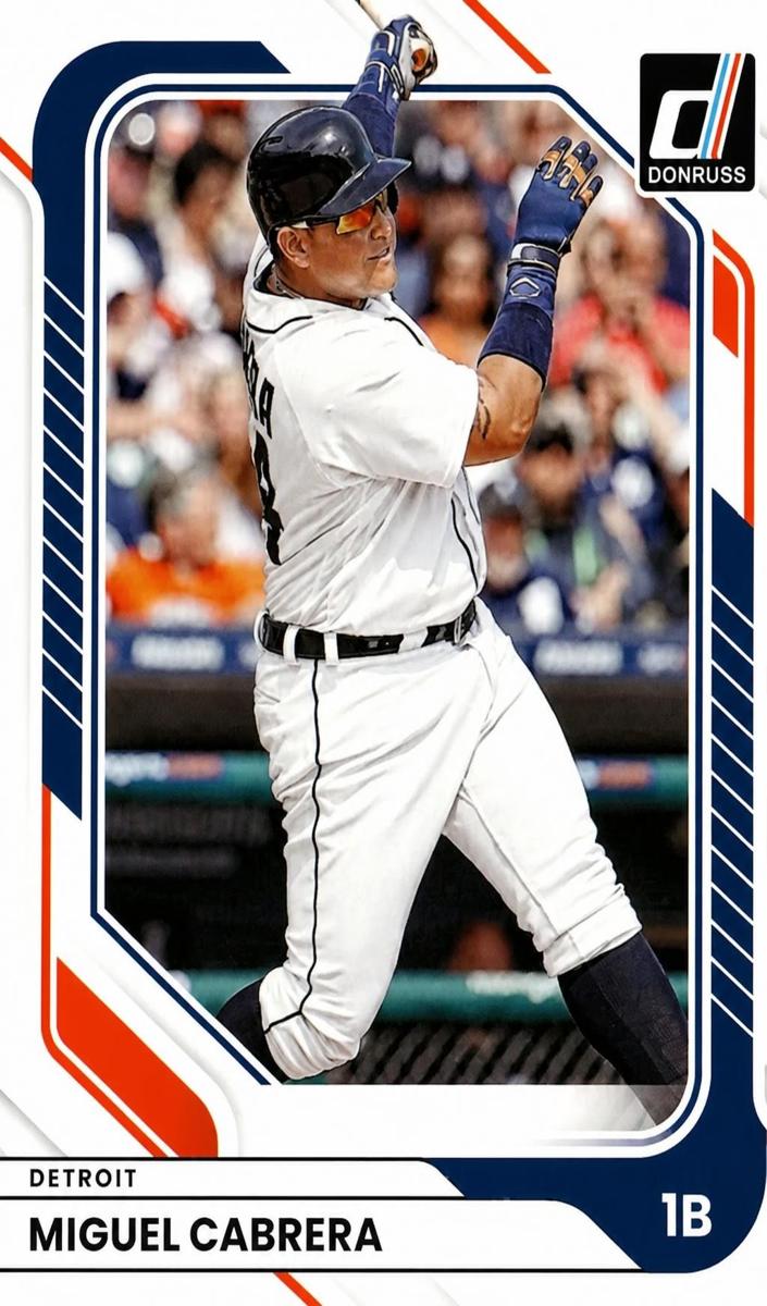Miguel Cabrera 2026 Donruss card
