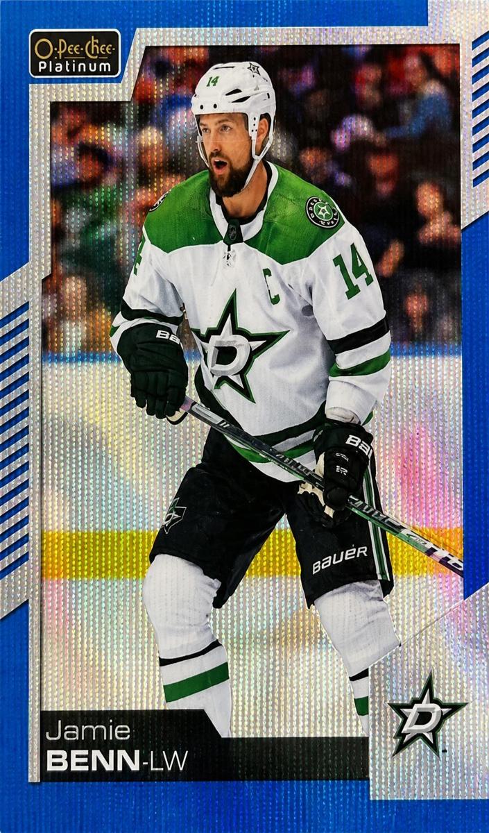 2020 O-Pee-Chee Platinum Jamie Benn [Orange Checkers] #68 card