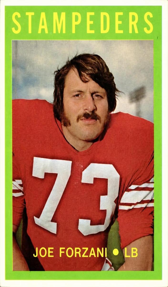 1972 Joe Forzani #61