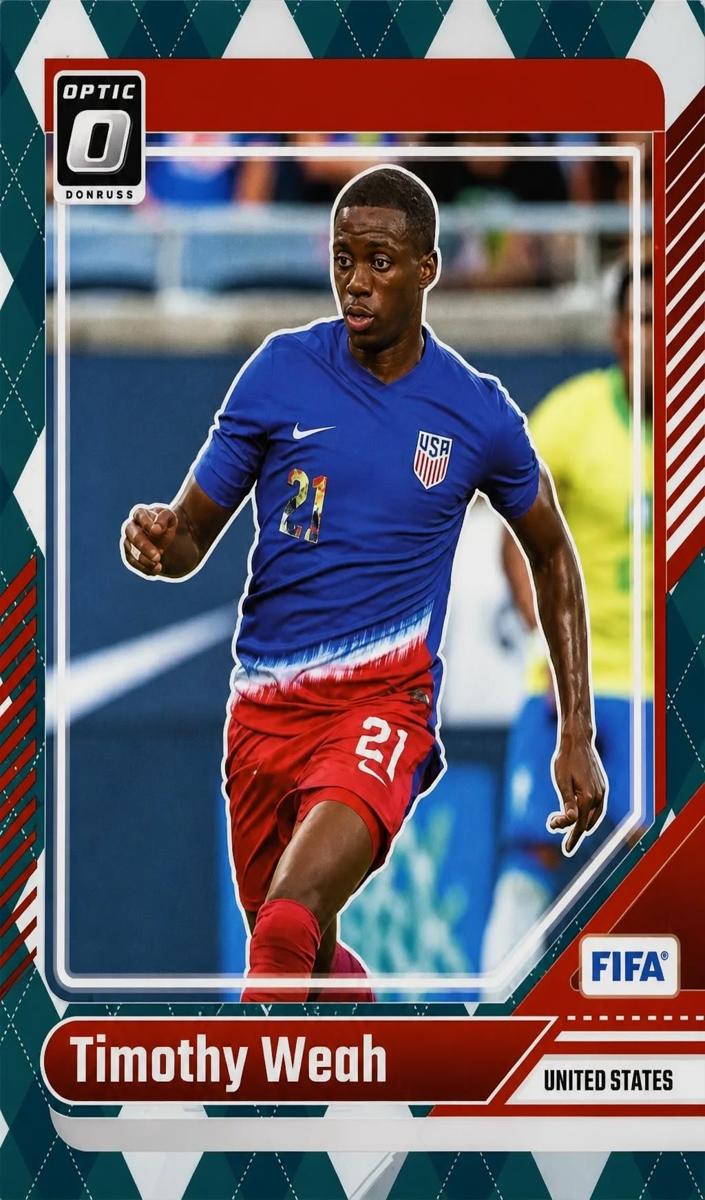 2024 Timothy Weah [Argyle] #7