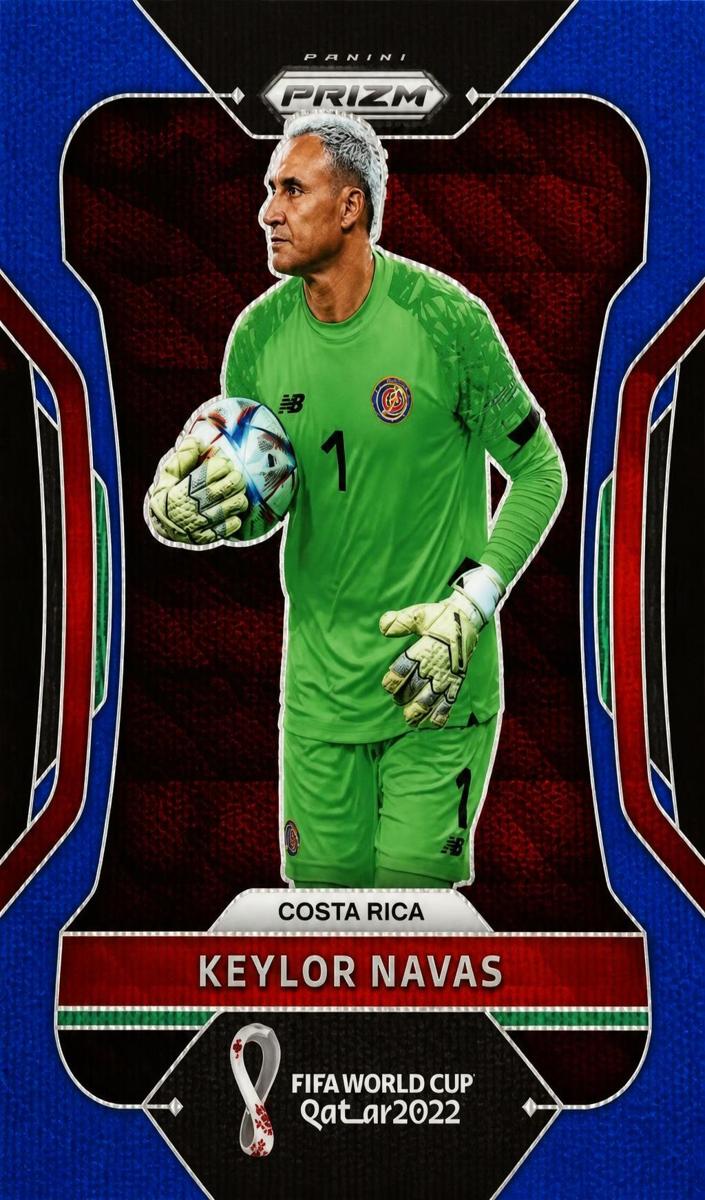 2022 Keylor Navas [Prizms Blue Wave] #294