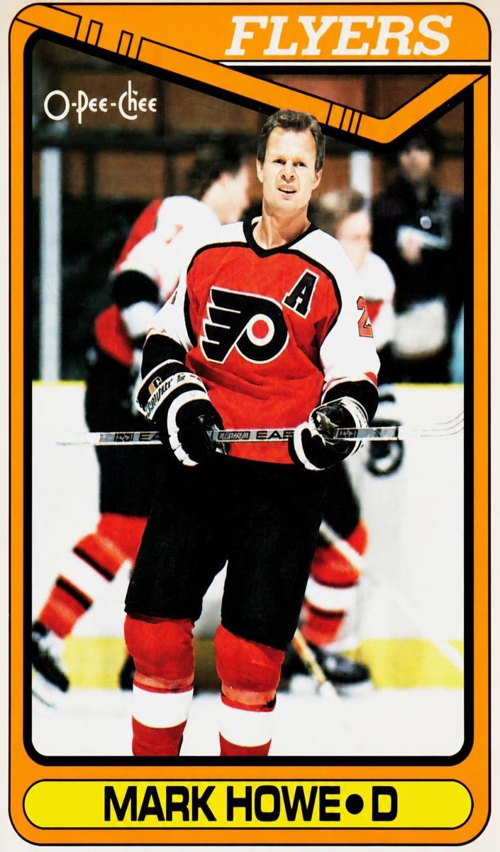 1990 O-Pee-Chee Mark Howe #185 card