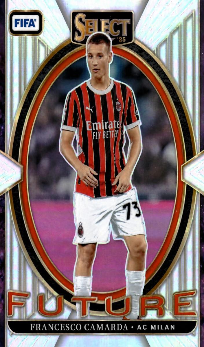 2024 Panini Select FIFA Francesco Camarda #25 card