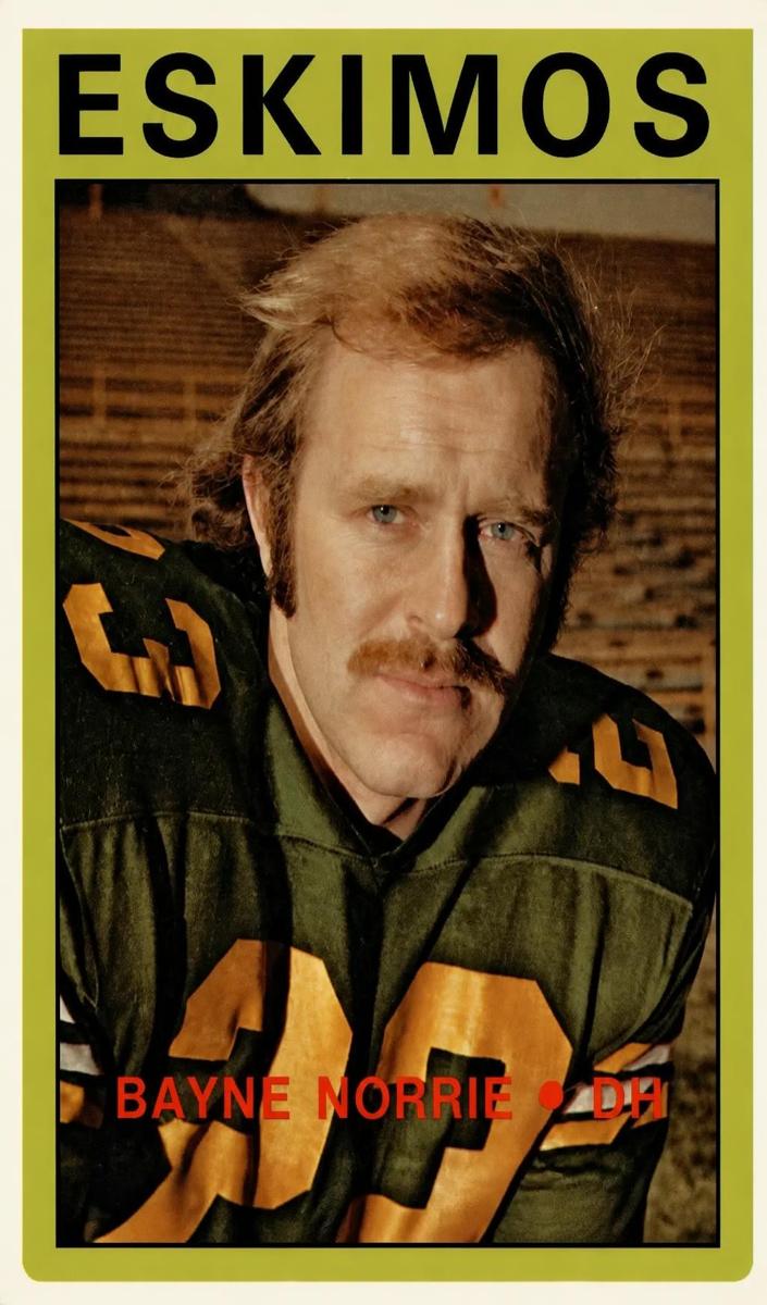 1972 Bayne Norrie #99