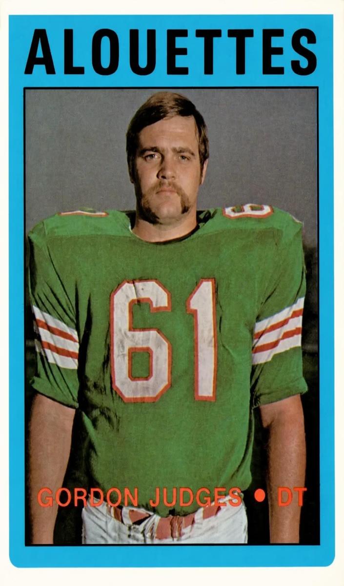 1972 Gordon Judges #22