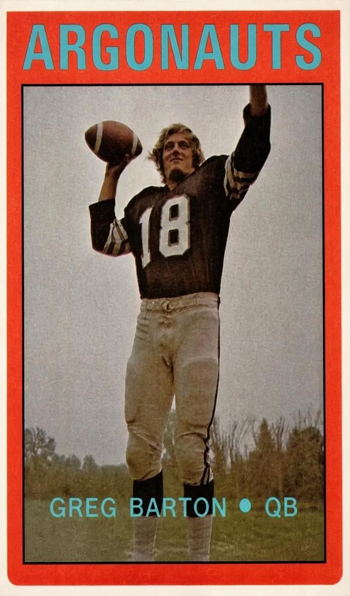 1972 Greg Barton #28