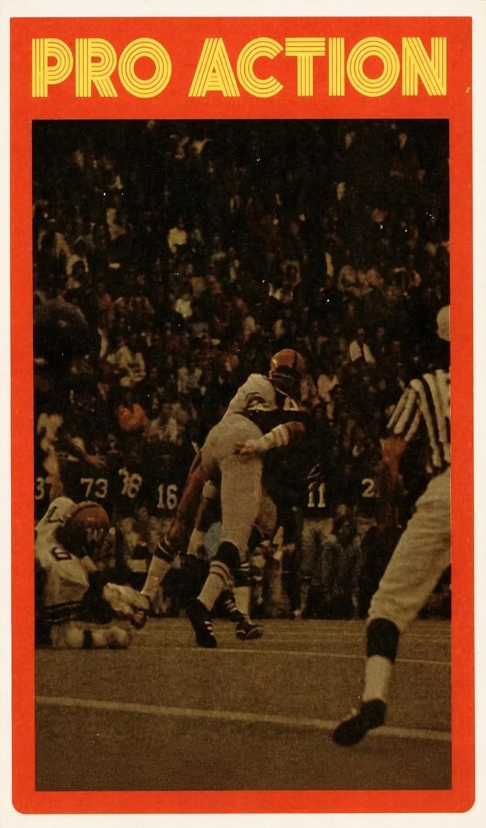 1972 Pro Action #127