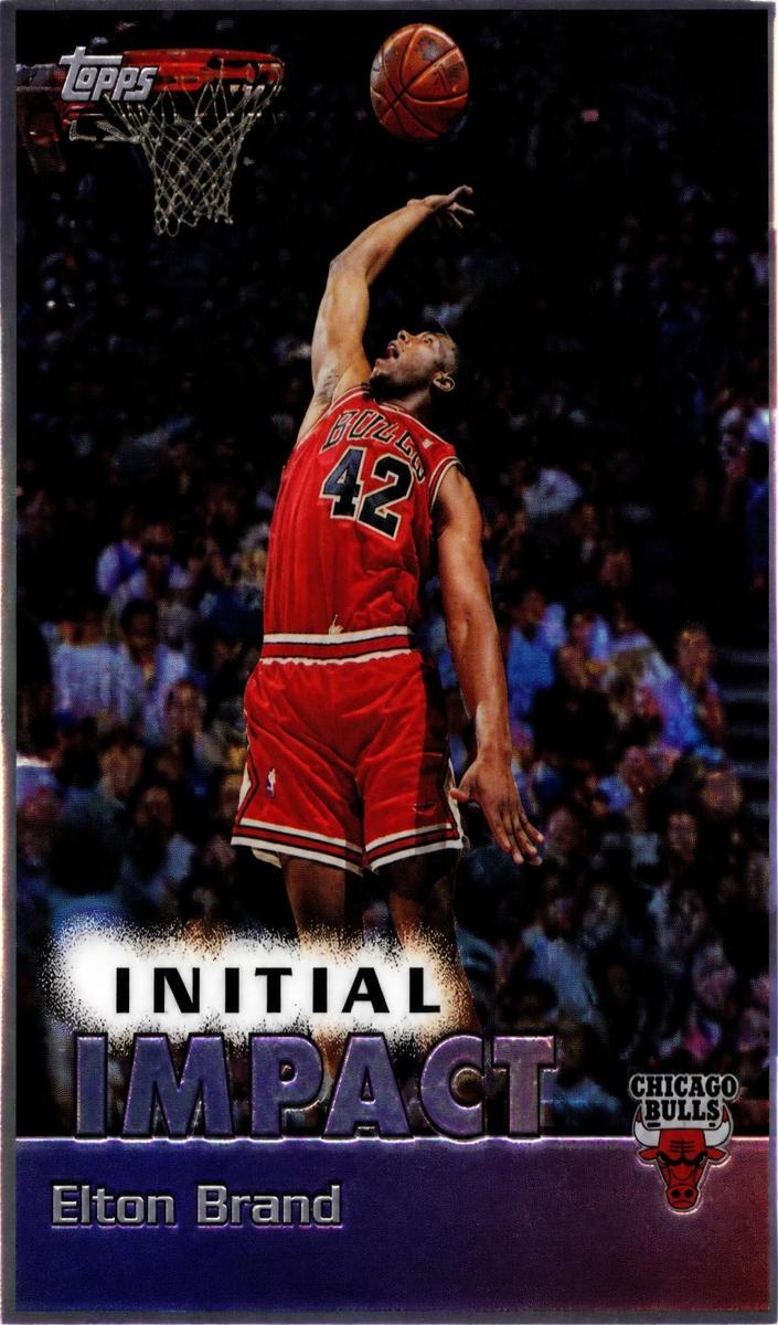 1999 Topps Elton Brand #I1 card
