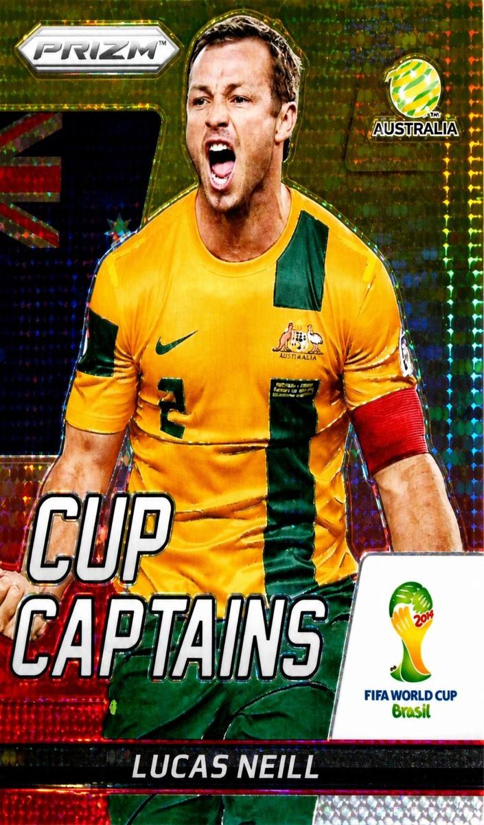 2014 Lucas Neill [Yellow & Red Pulsar] #19