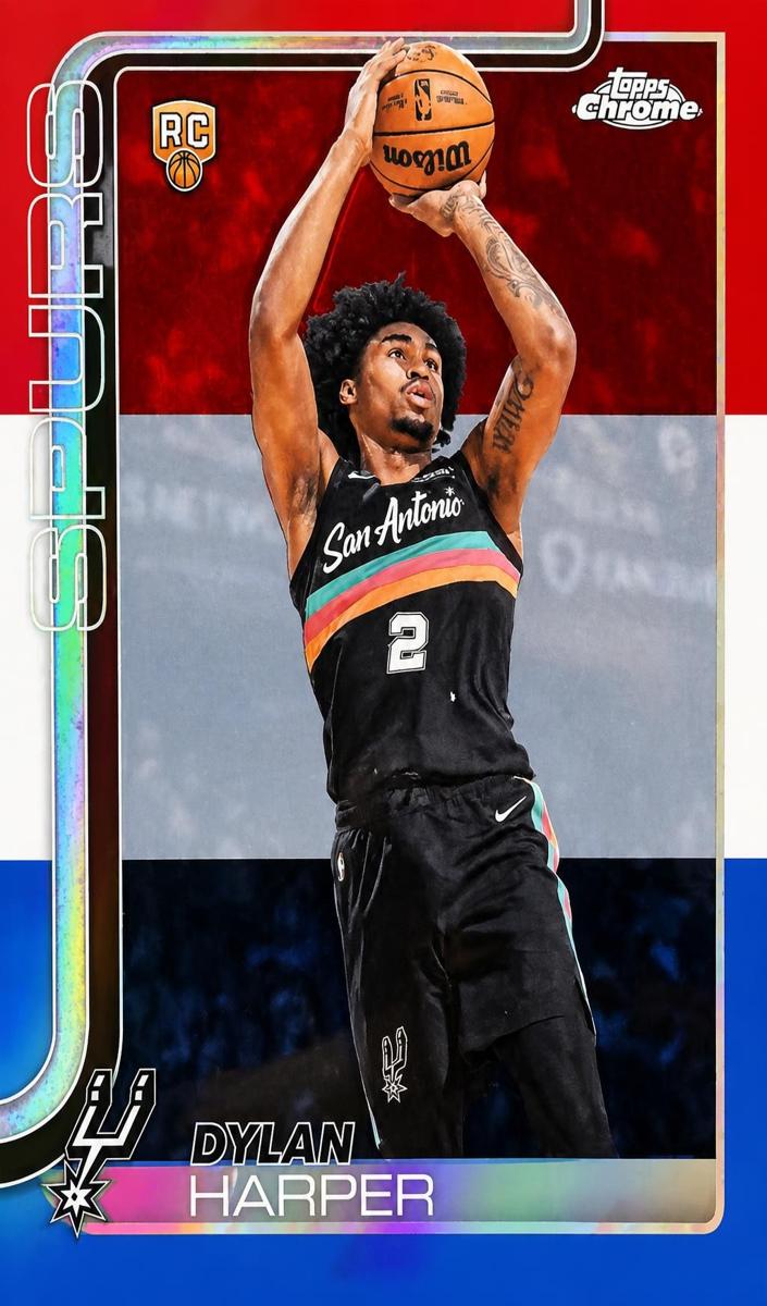 2025 Dylan Harper [Red White and Blue Refractor] #152