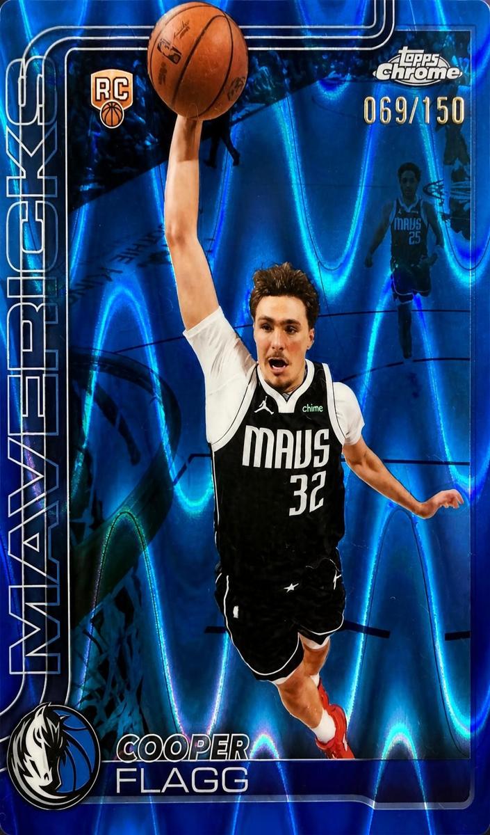 2025 Cooper Flagg [Blue RayWave Refractor] #151