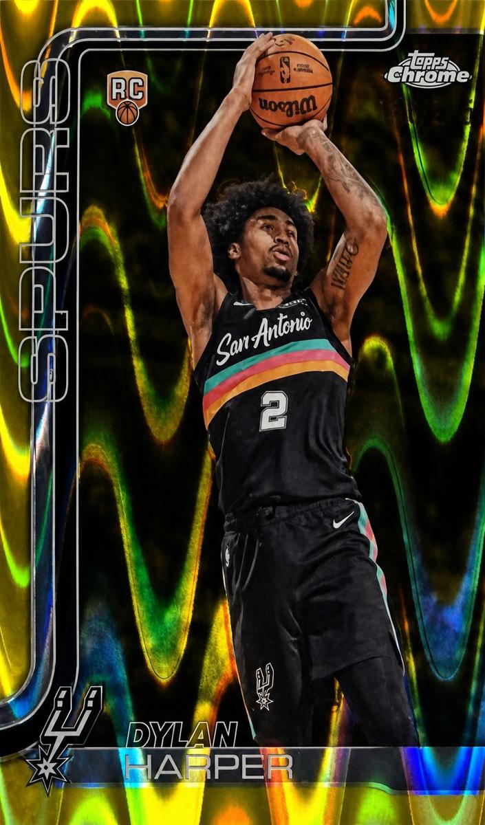 2025 Dylan Harper [Yellow RayWave Refractor] #152