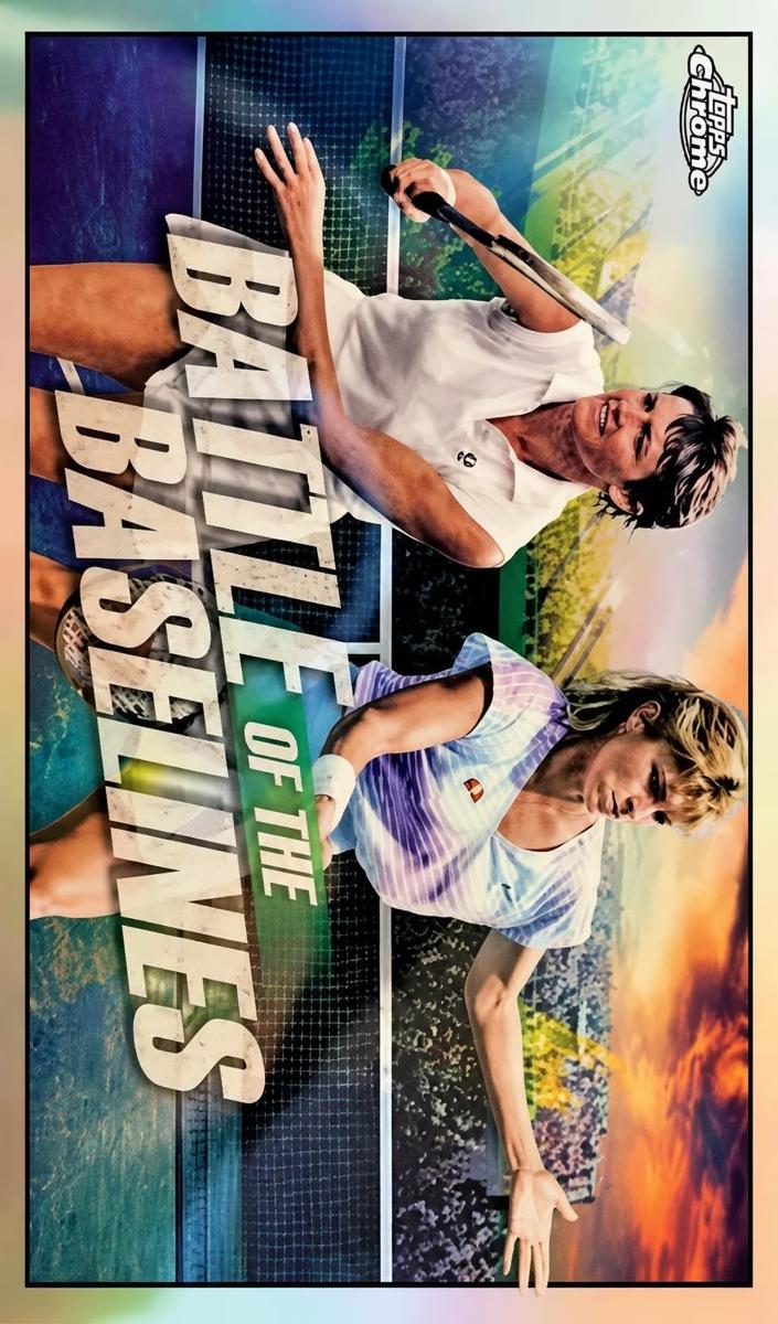 2021 Topps Chrome Chris Evert #BB-9 card