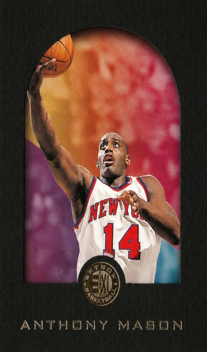 1995 Skybox E-XL Anthony Mason #56 card