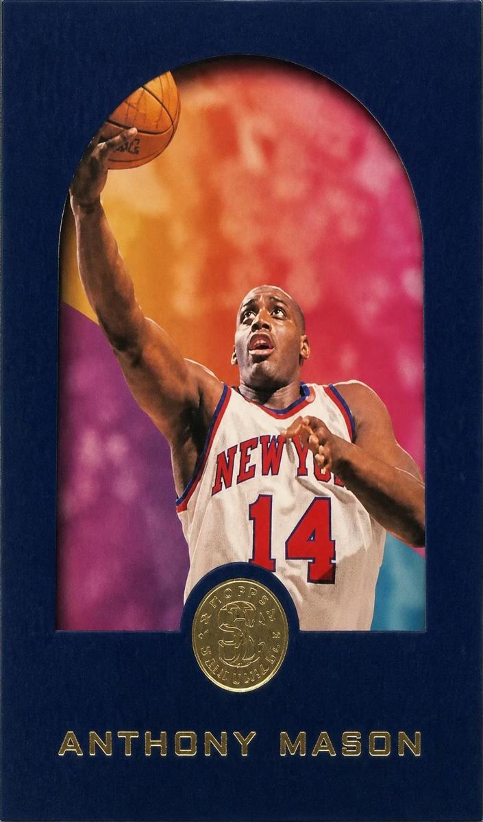 1995 Anthony Mason [Blue] #56