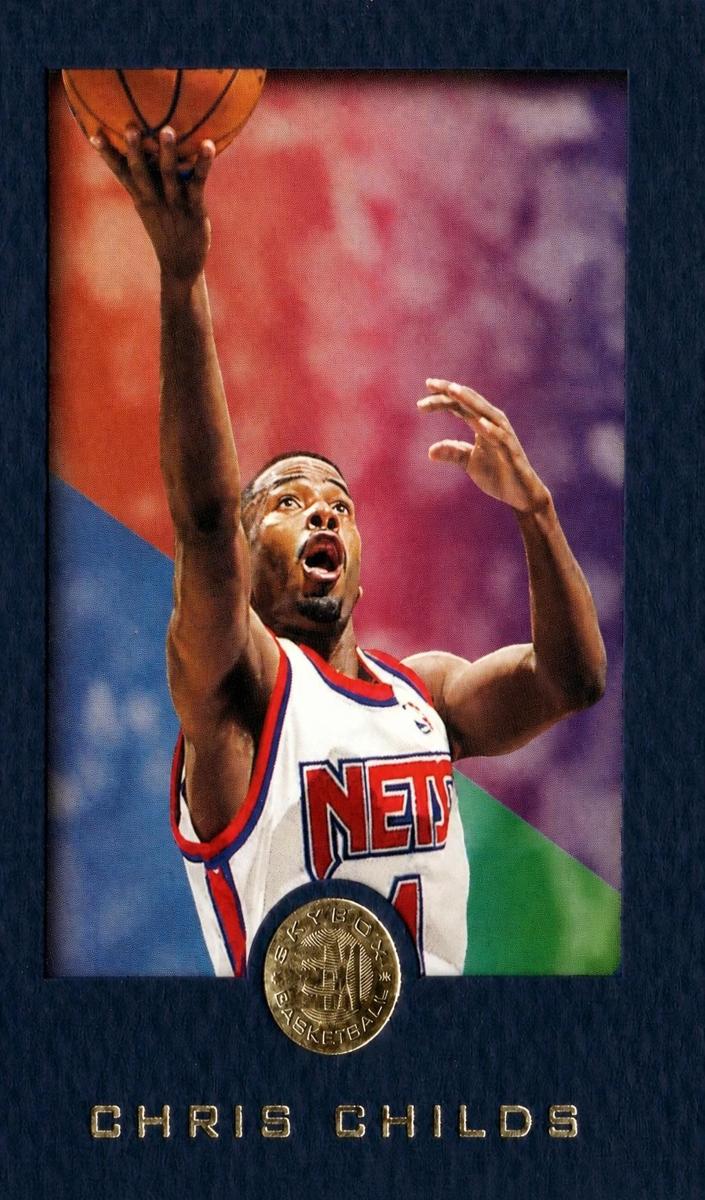 1995 Chris Childs [Blue] #53