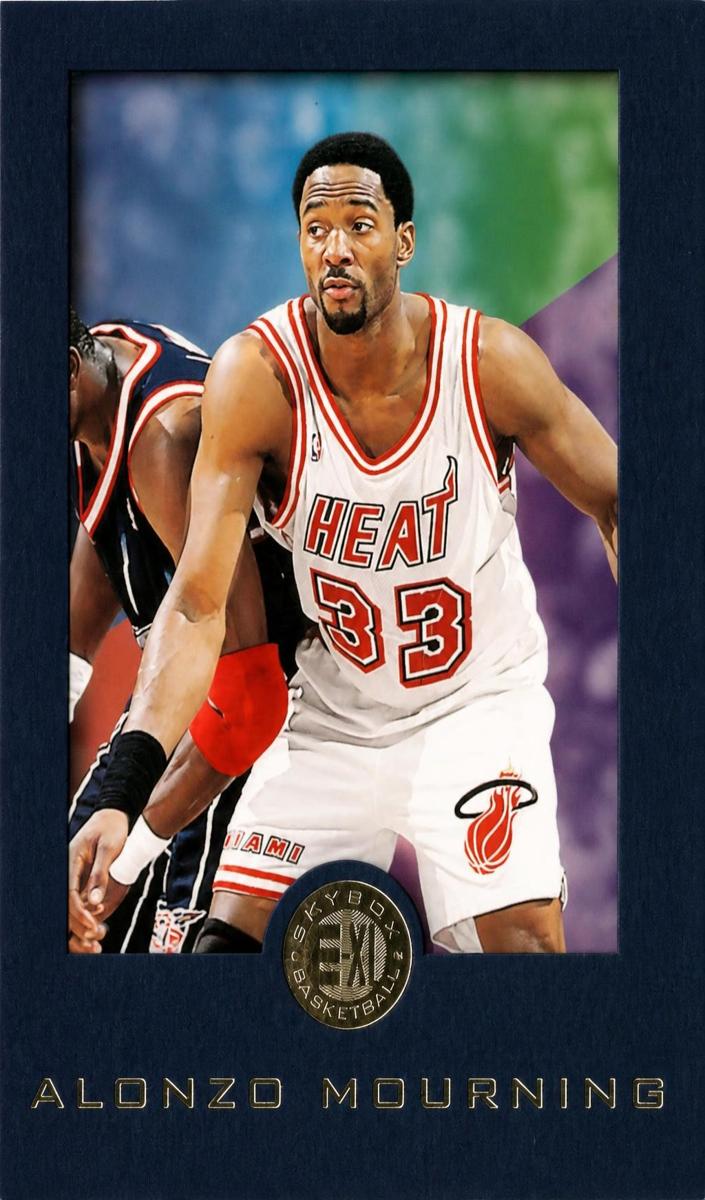 1995 Alonzo Mourning [Blue] #43