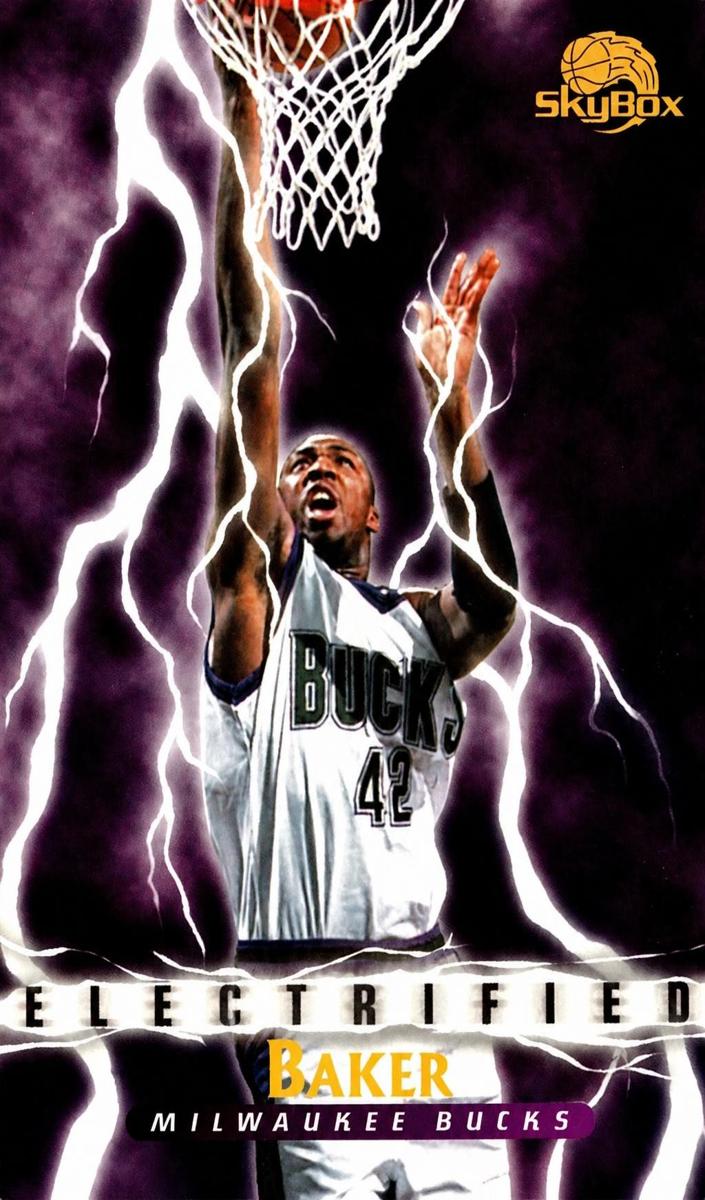 1995 Skybox Premium Vin Baker #289 card