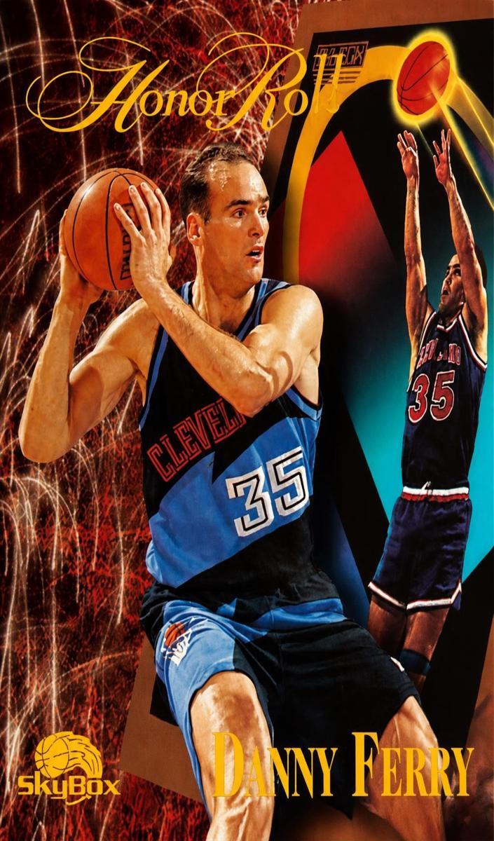 1995 Skybox Premium Danny Ferry #252 card