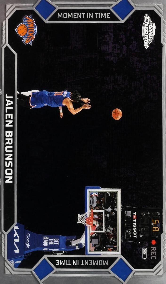 2025 Topps Chrome Update Jalen Brunson #MT-4 card