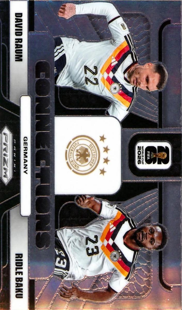 2026 Panini Prizm FIFA World Cup David Raum / Ridle Baku #1 card