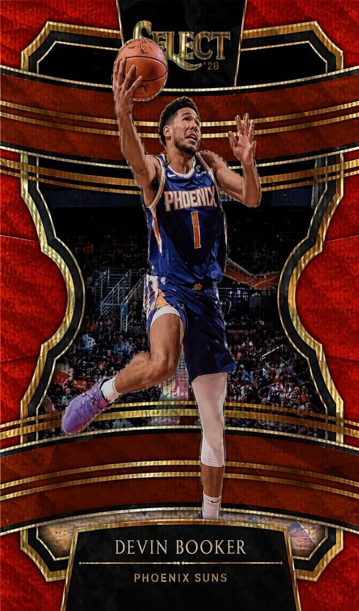2019 Panini Select Devin Booker [Red] #70 card