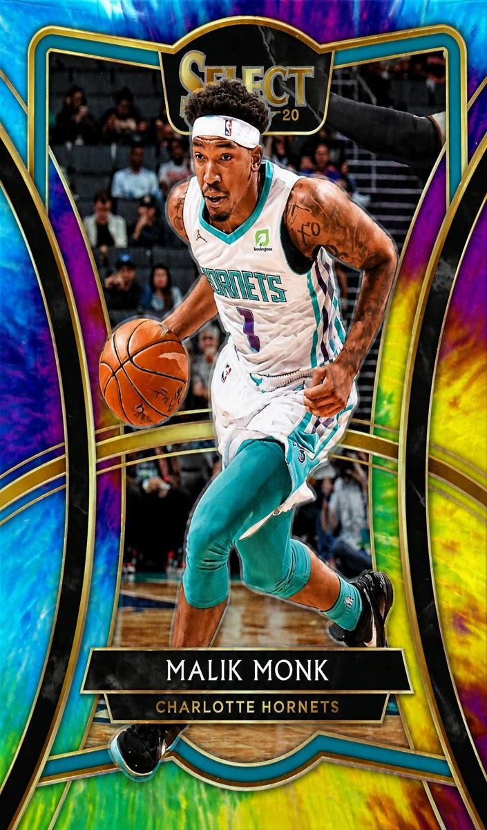 2019 Panini Select Malik Monk #125 card