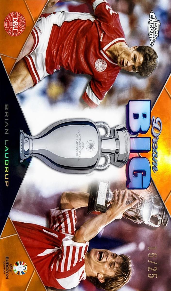2024 Brian Laudrup [Orange Refractor] #DB-2