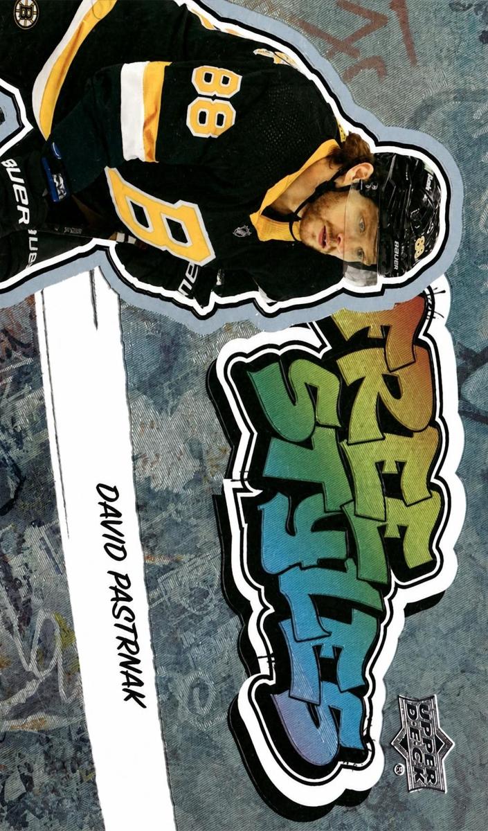 2022 Upper Deck David Pastrnak [Gold] #FS-4 card