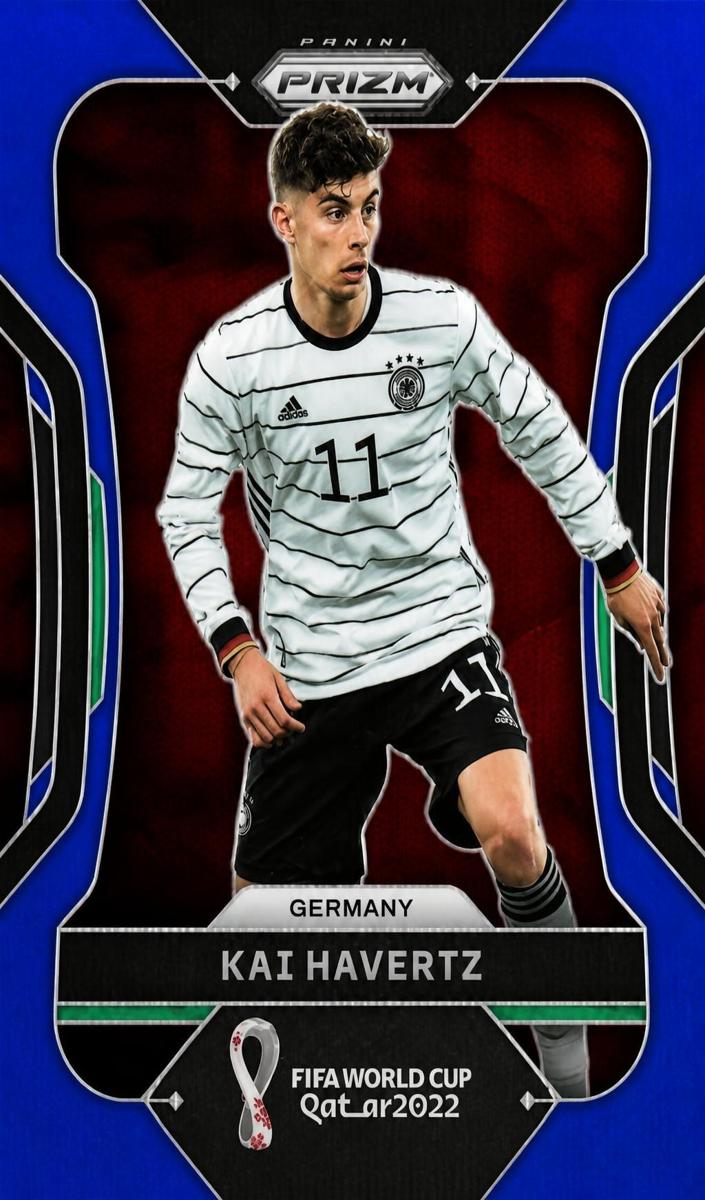 2022 Kai Havertz [Prizms Blue Wave] #110
