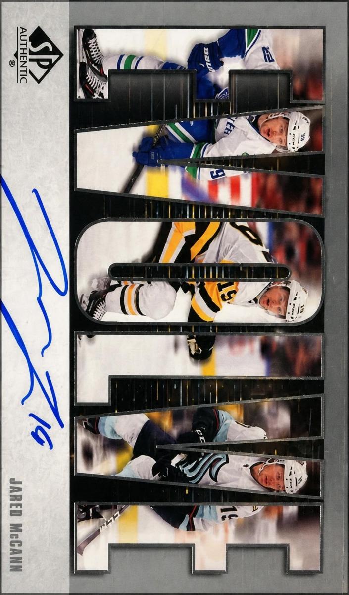 2023 SP Authentic Jared McCann #E-JM card