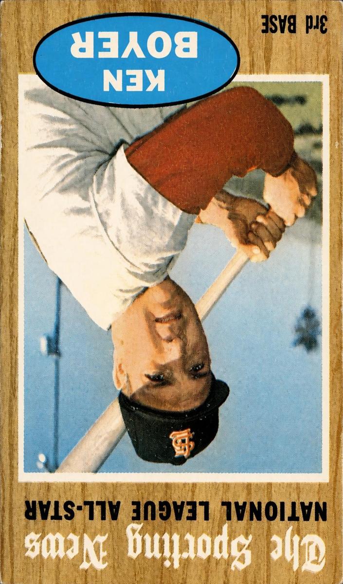 1961 Ken Boyer [Hand Cut] #14