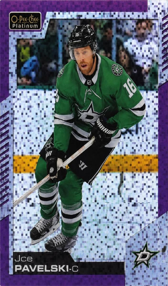 2020 O-Pee-Chee Platinum Joe Pavelski #90 card
