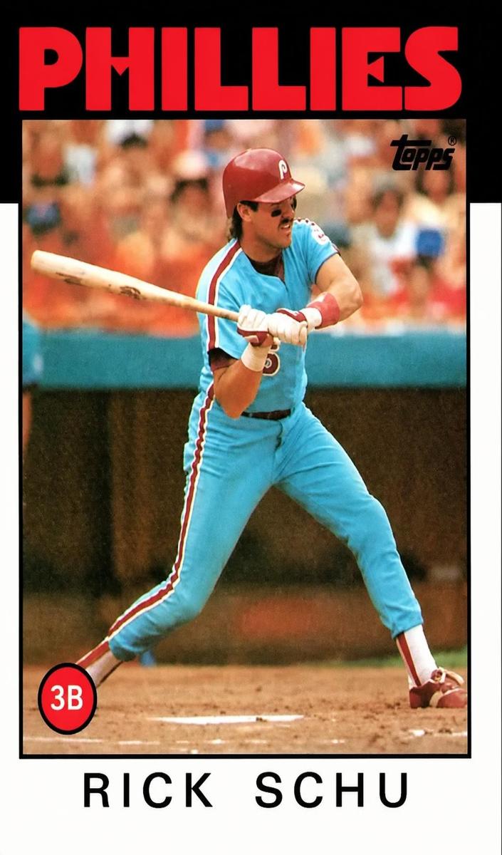 1986 Rick Schu #16