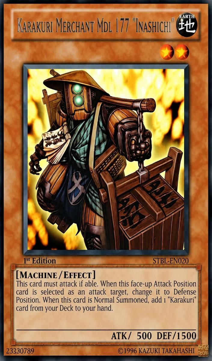2010 Karakuri Merchant mdl 177 Inashichi [1st Edition] #STBL-EN020