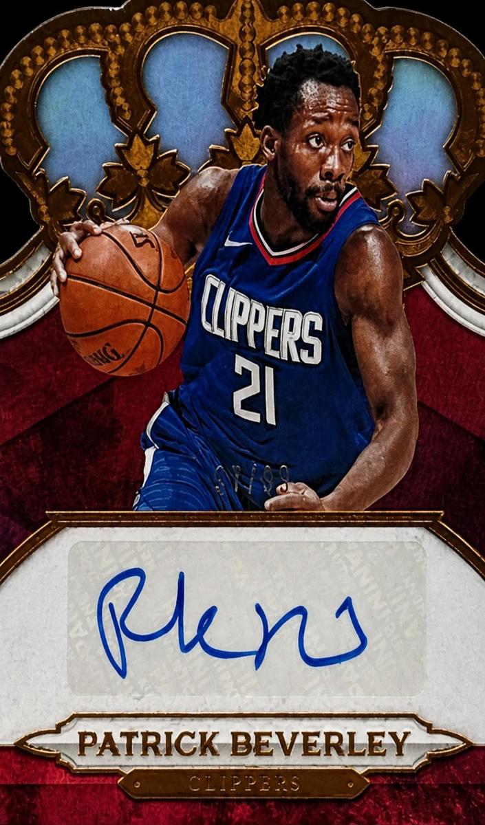 2018 Panini Crown Royale Patrick Beverley #CA-PBV card