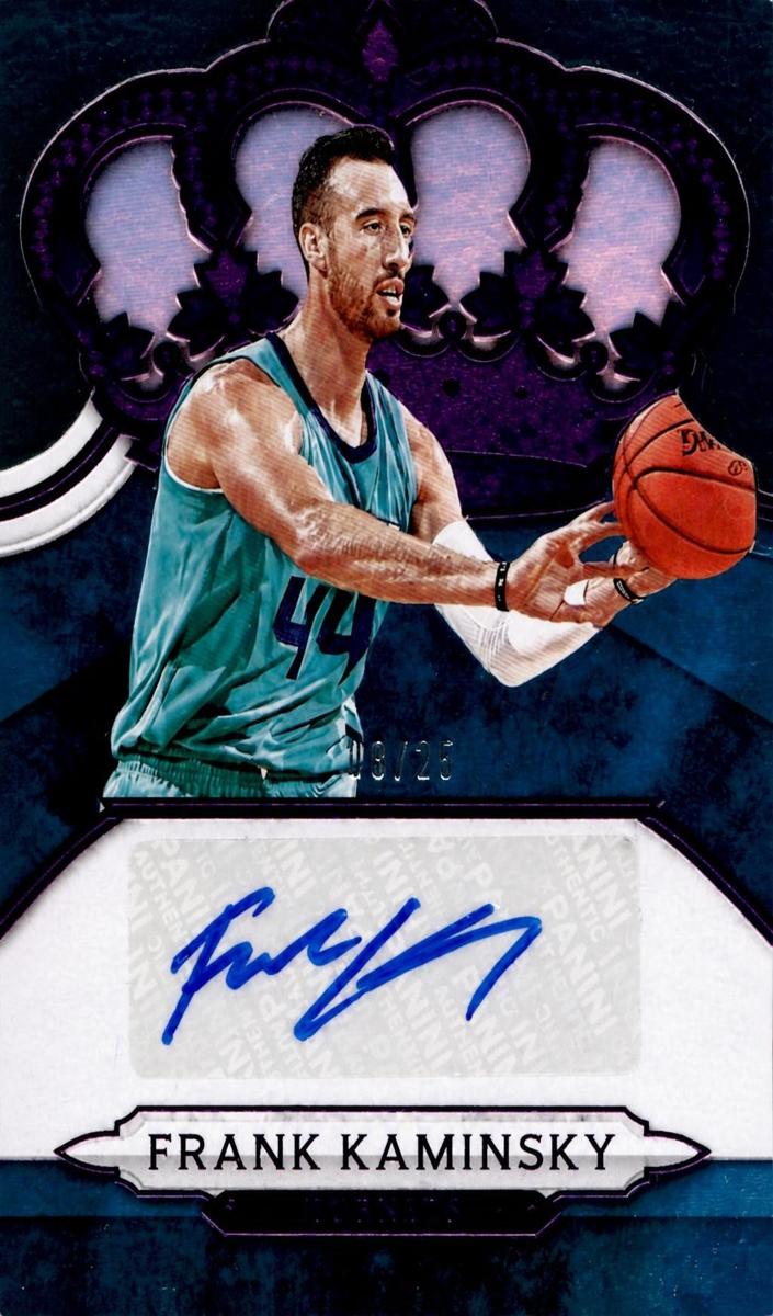 2018 Panini Crown Royale Frank Kaminsky #CA-FKM card