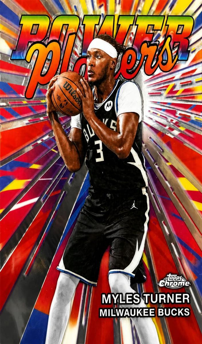 2025 Topps Chrome Update Myles Turner #PP-11 card