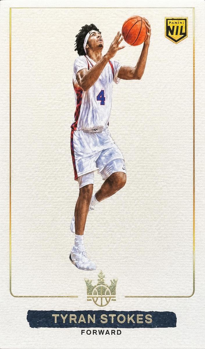 2025 Panini Court Kings Tyran Stokes #23 card
