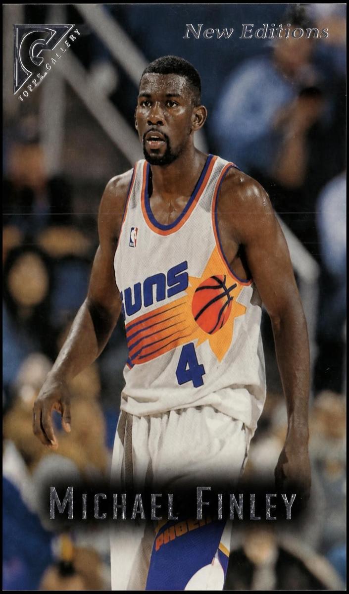 1995 Topps Gallery Michael Finley #46 card