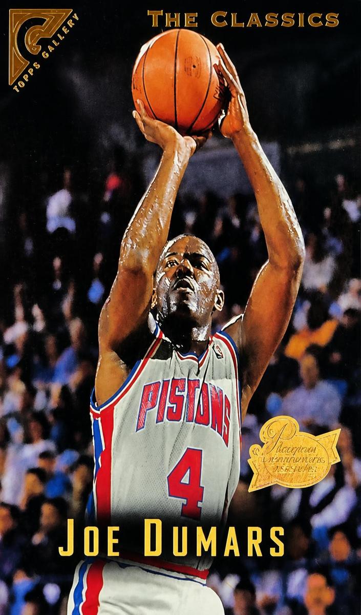 1995 Topps Gallery Joe Dumars #69 card